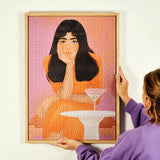 Wonderpieces - STARING INTO THE VOID Puzzle | Illustration Elif Küçük - ROSA ECK - , ,