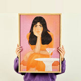 Wonderpieces - STARING INTO THE VOID Puzzle | Illustration Elif Küçük - ROSA ECK - , ,