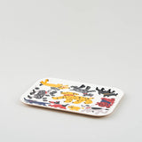 Wrap - DOGS Kleines rechteckiges Serviertablett aus Birke - Serviertablett - ROSA ECK