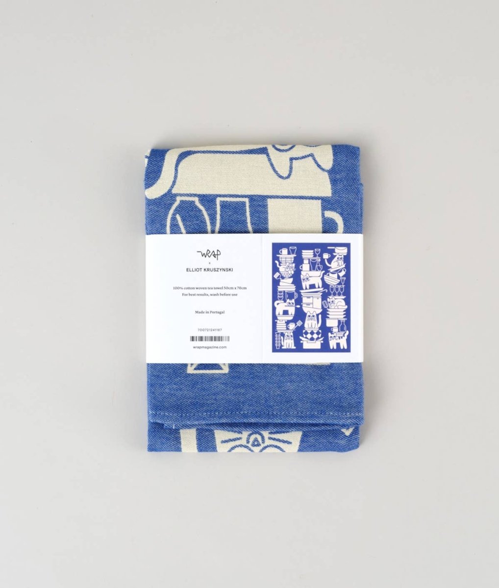 Wrap - KITCHEN CATS Geschirrtuch aus Baumwolle - Geschirrtuch - ROSA ECK Concept Store
