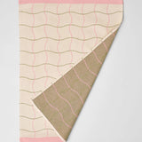 Wrap - WAVE GRID NATURAL Geschirrtuch aus Baumwolle - Geschirrtuch - ROSA ECK