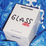 yahya studio - MONDAY TILL FRIDAY Großes Trinkglas mit Spruch - Trinkglas - ROSA ECK Concept Store