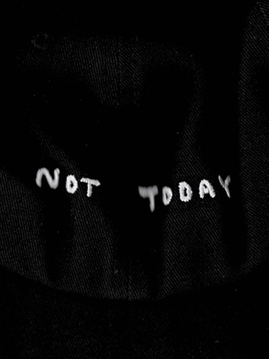yahya studio - NOT TODAY Unisex Dad - Cap - ROSA ECK - Glas, ,