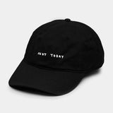 yahya studio - NOT TODAY Unisex Dad - Cap - ROSA ECK - Glas, ,