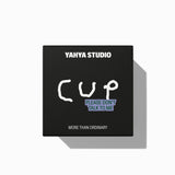 yahya studio - PLEASE DON'T TALK TO ME Becher aus Porzellan - Kaffee - und Teetasse - ROSA ECK - Cup, ,