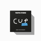 yahya studio - WORK LIFE CHALLENGE Becher aus Porzellan - Kaffee - und Teetasse - ROSA ECK - Cup, ,