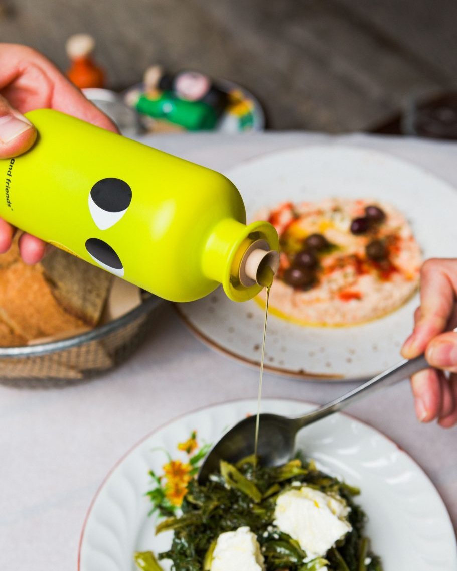 Yiayia and Friends - Natives Olivenöl Extra mit Zitrone - ROSA ECK - , ,