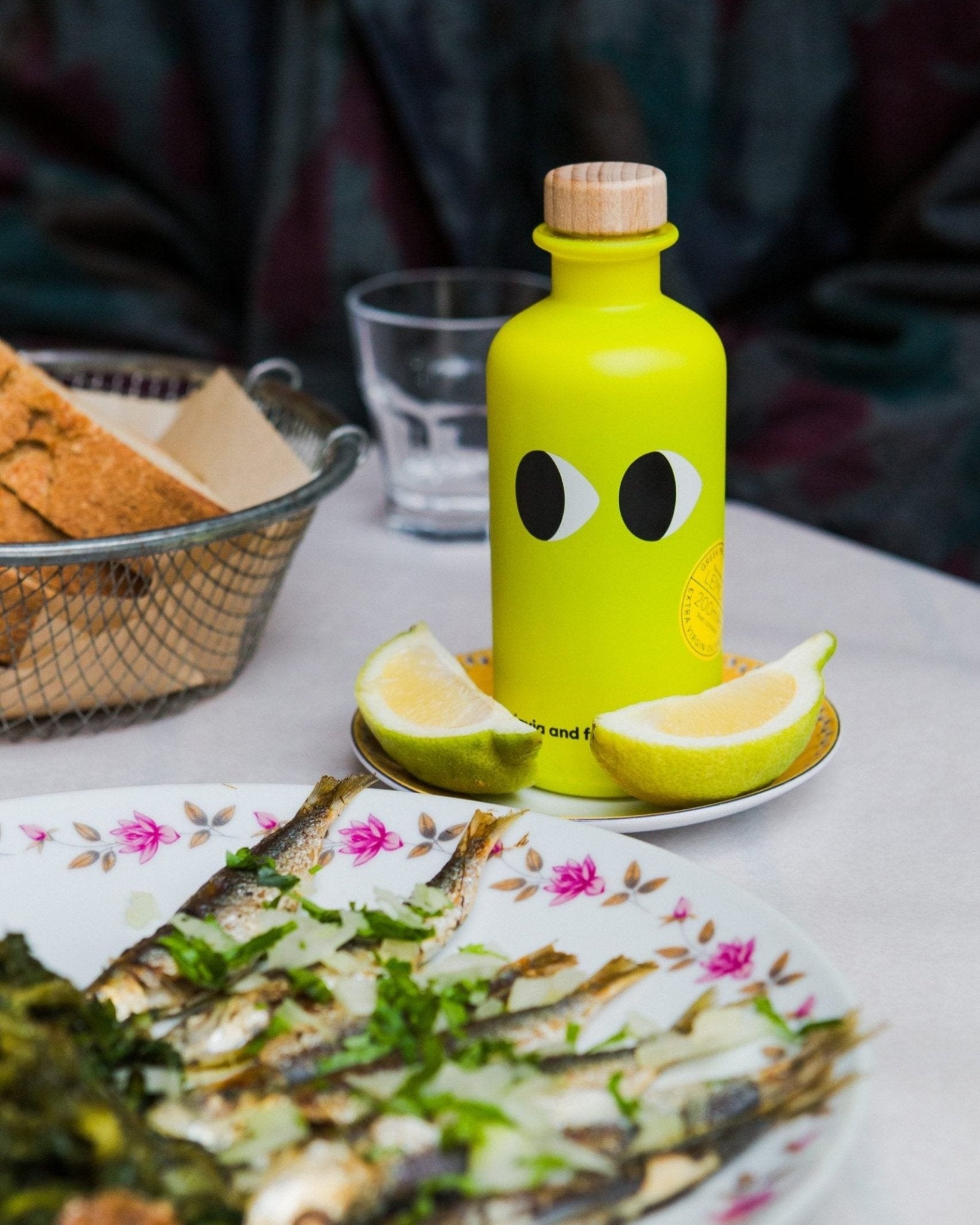 Yiayia and Friends - Natives Olivenöl Extra mit Zitrone - ROSA ECK - , ,