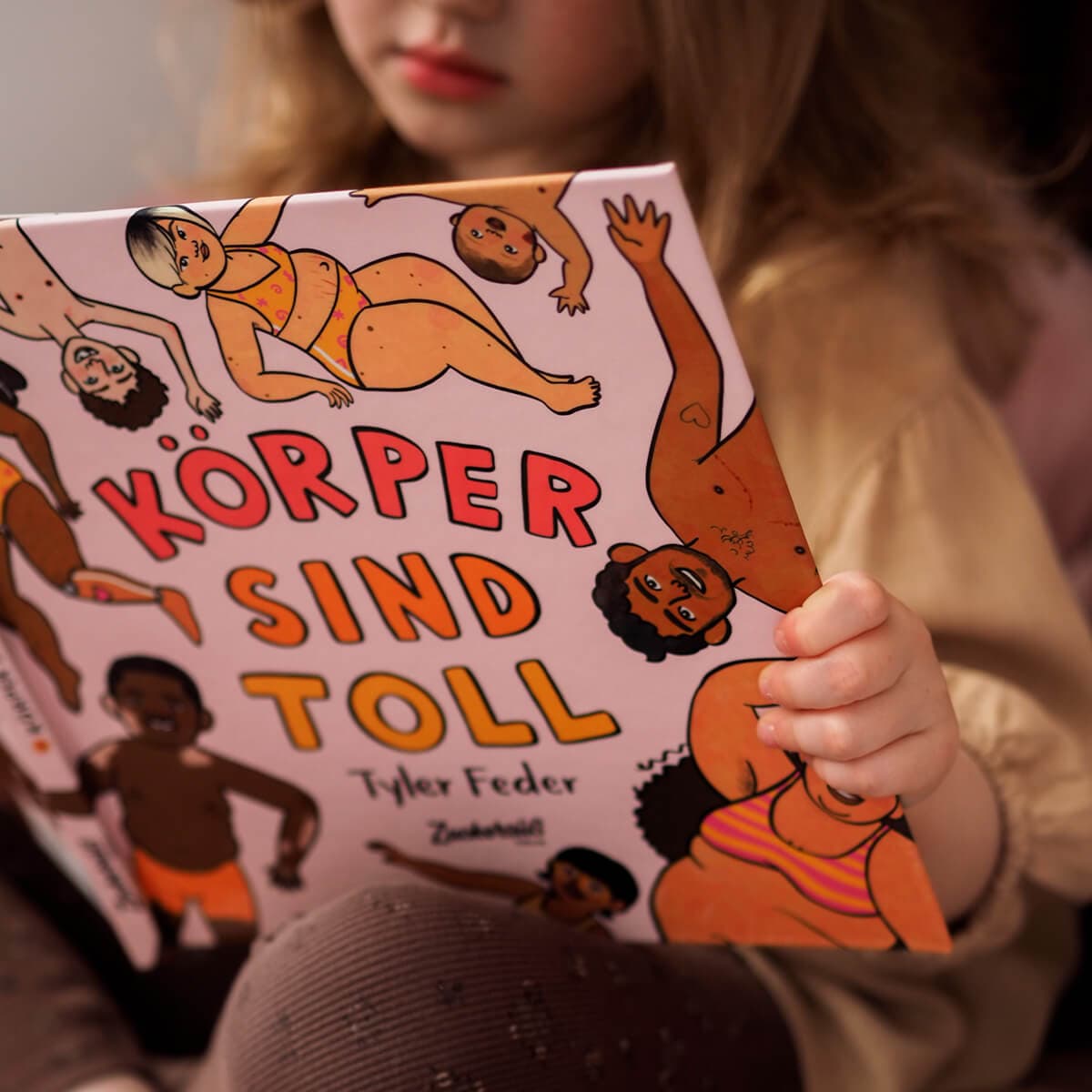 Zuckersüß Verlag - KÖRPER SIND TOLL Kinderbuch - ROSA ECK - Tyler Feder, ,