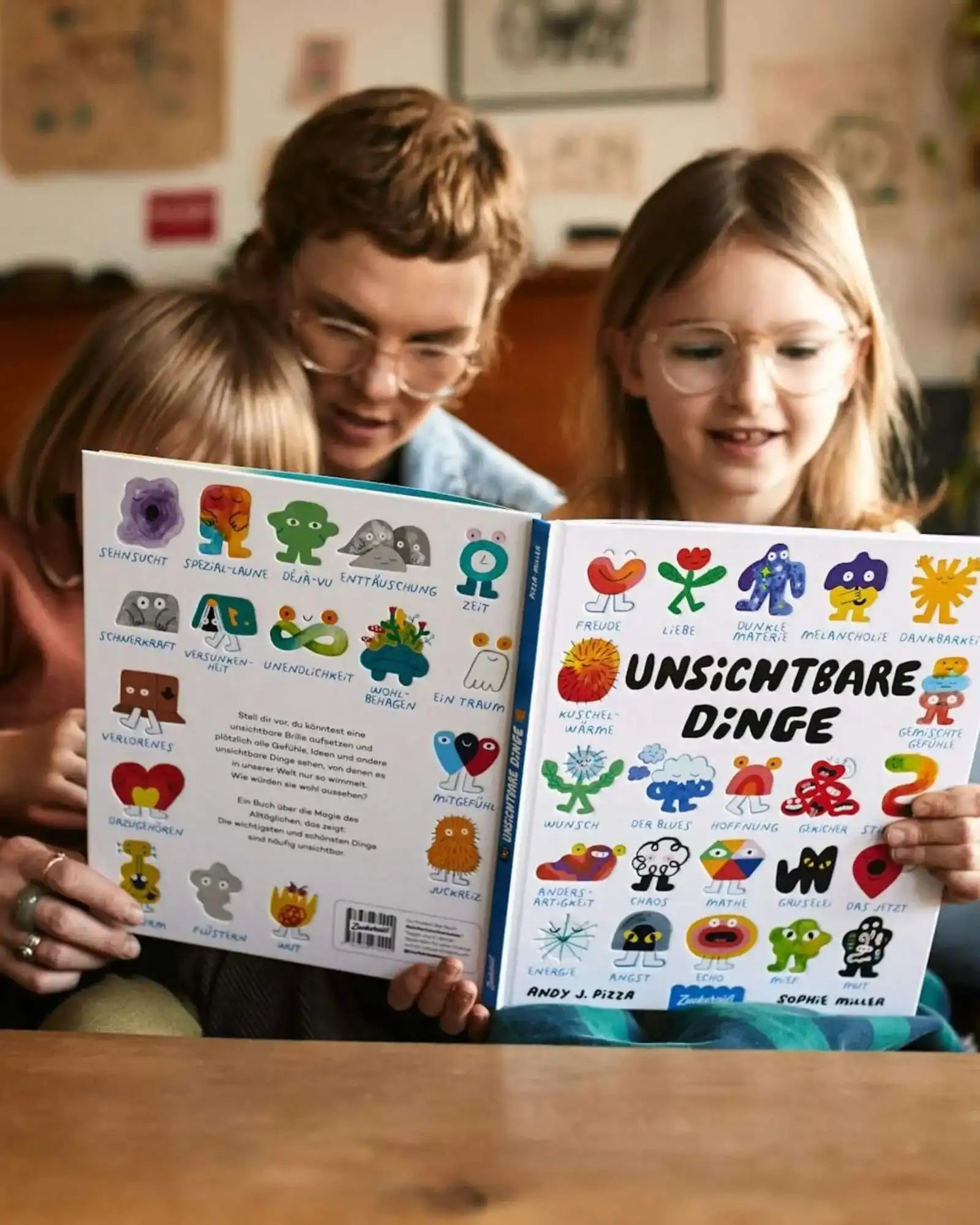 Zuckersüß Verlag - UNSICHTBARE DINGE Kinderbuch - Kinderbuch - ROSA ECK Concept Store