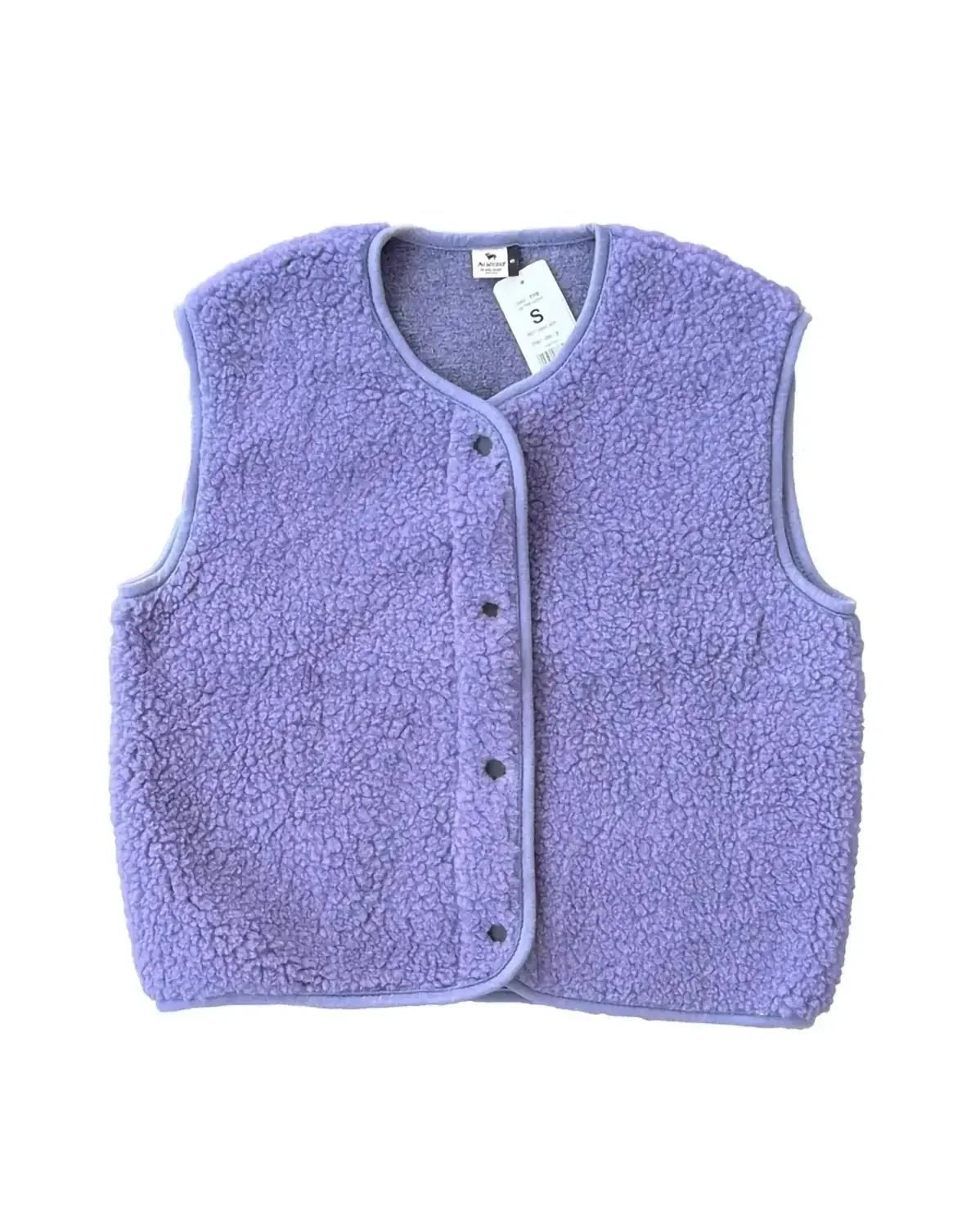 Alwero TYB Wollweste in Amethyst — ROSA ECK Journal
