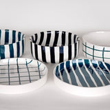 STRIPES Kleiner Teller • gentle green