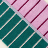 Wende-Handtuch • Teal / Pink