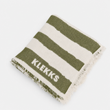 KLEKKS NO. 34 Leichte Baumwolldecke • Braun