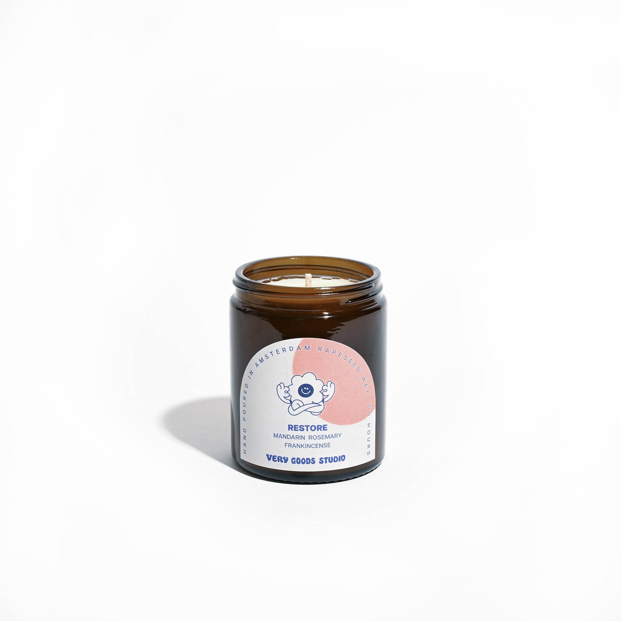 RESTORE Große Duftkerze im Glas (170 ml)