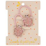 LULU THE TURTLE Mini-Haargummis (2er-Set)