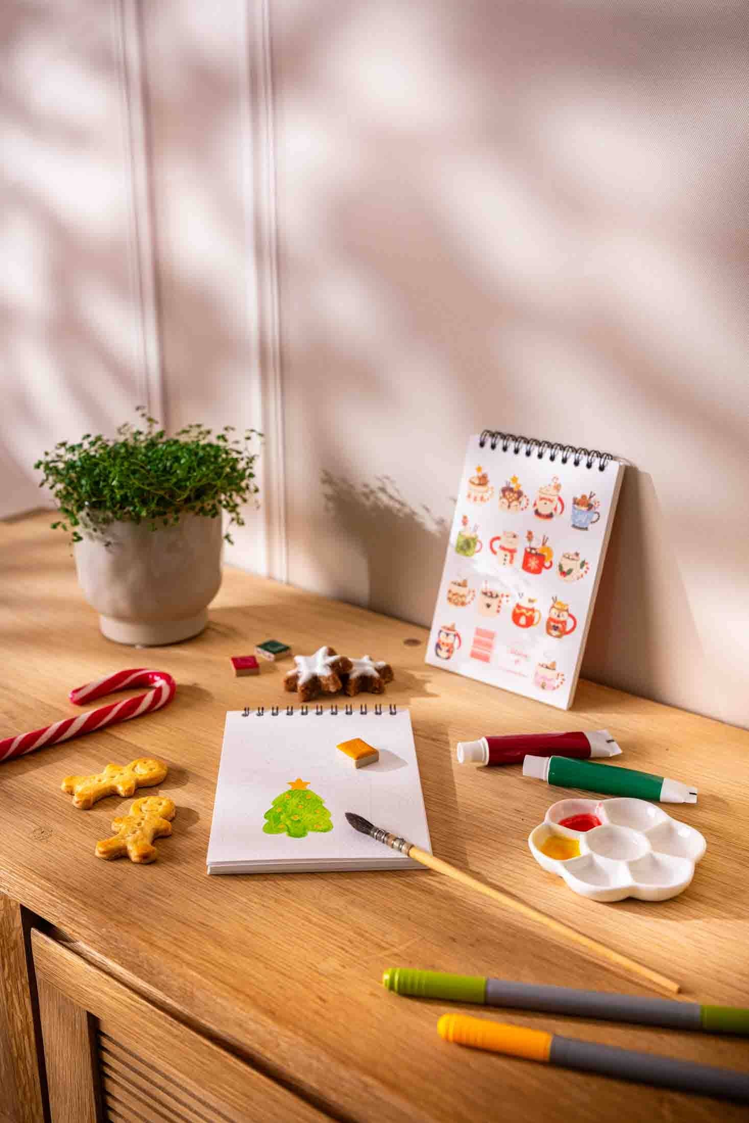Malbuch (A6) • Gourmet Christmas