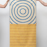 Wende-Badetuch • Blue / Mustard