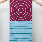 Wende-Badetuch • Plum / Sky Blue