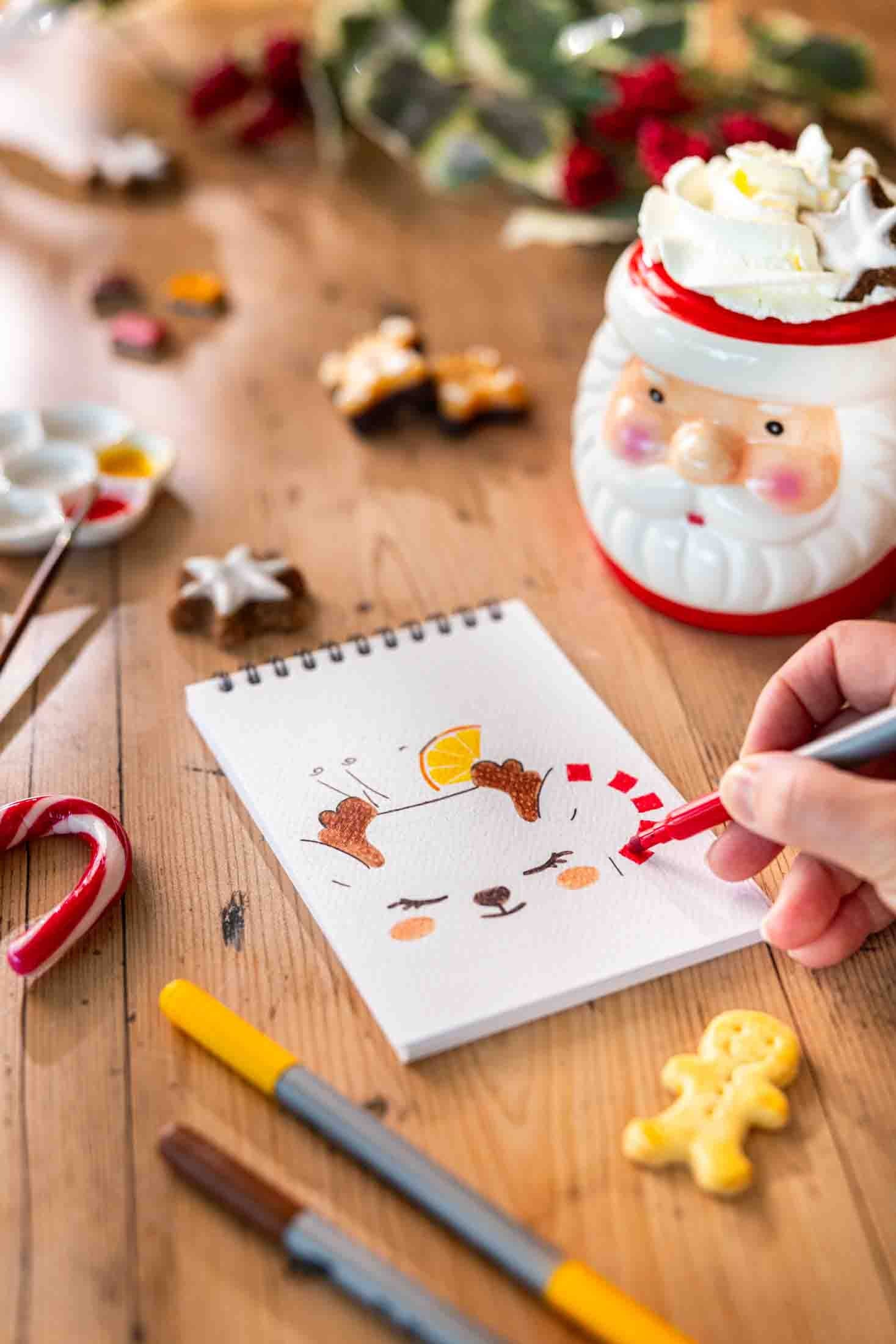 Malbuch (A6) • Gourmet Christmas