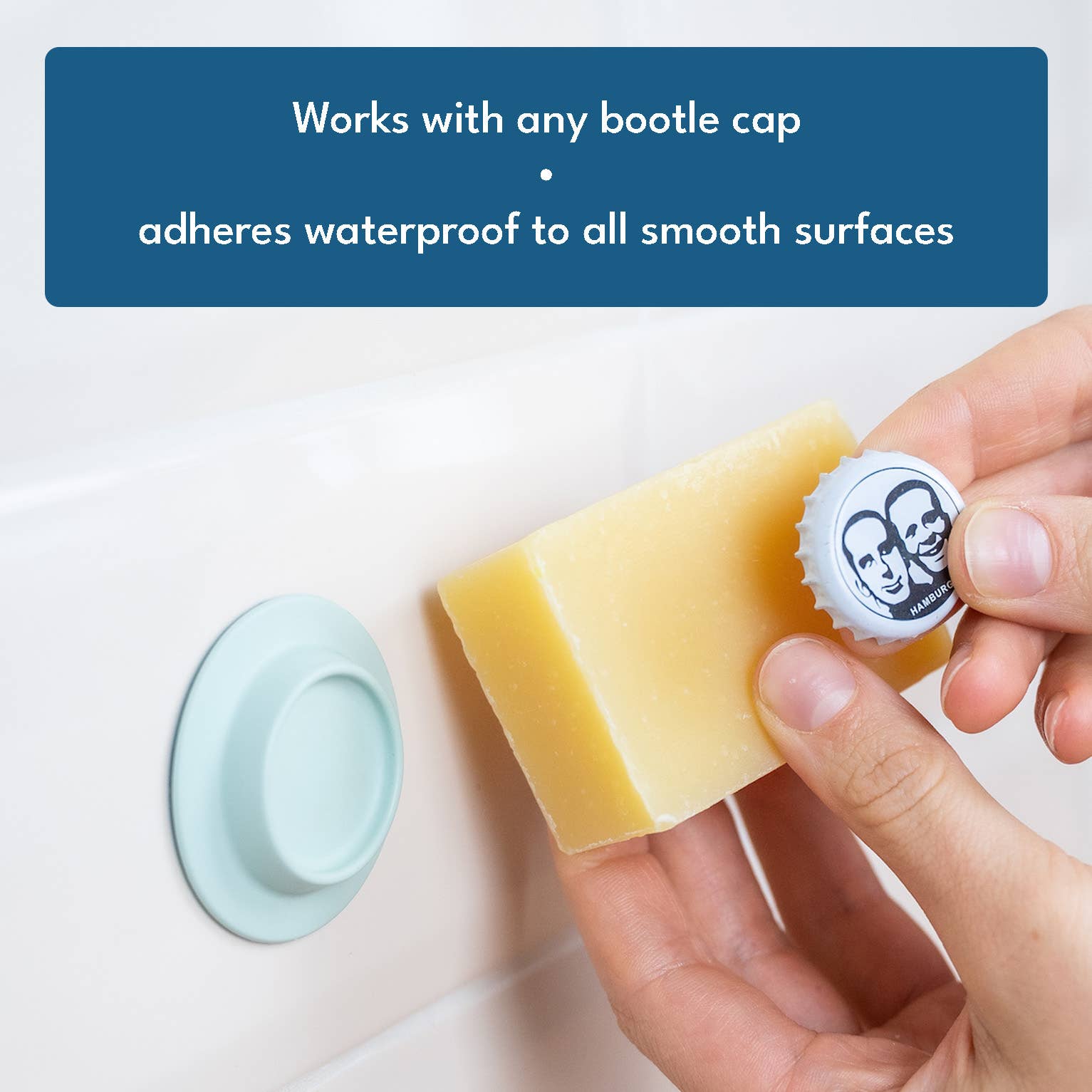 Soapi Black Magnet Soap Holder - ROSA ECK Concept Store