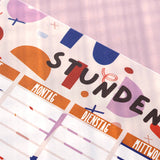Stundenplan • Colorful