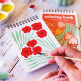 Malbuch (A6) • Floral #1
