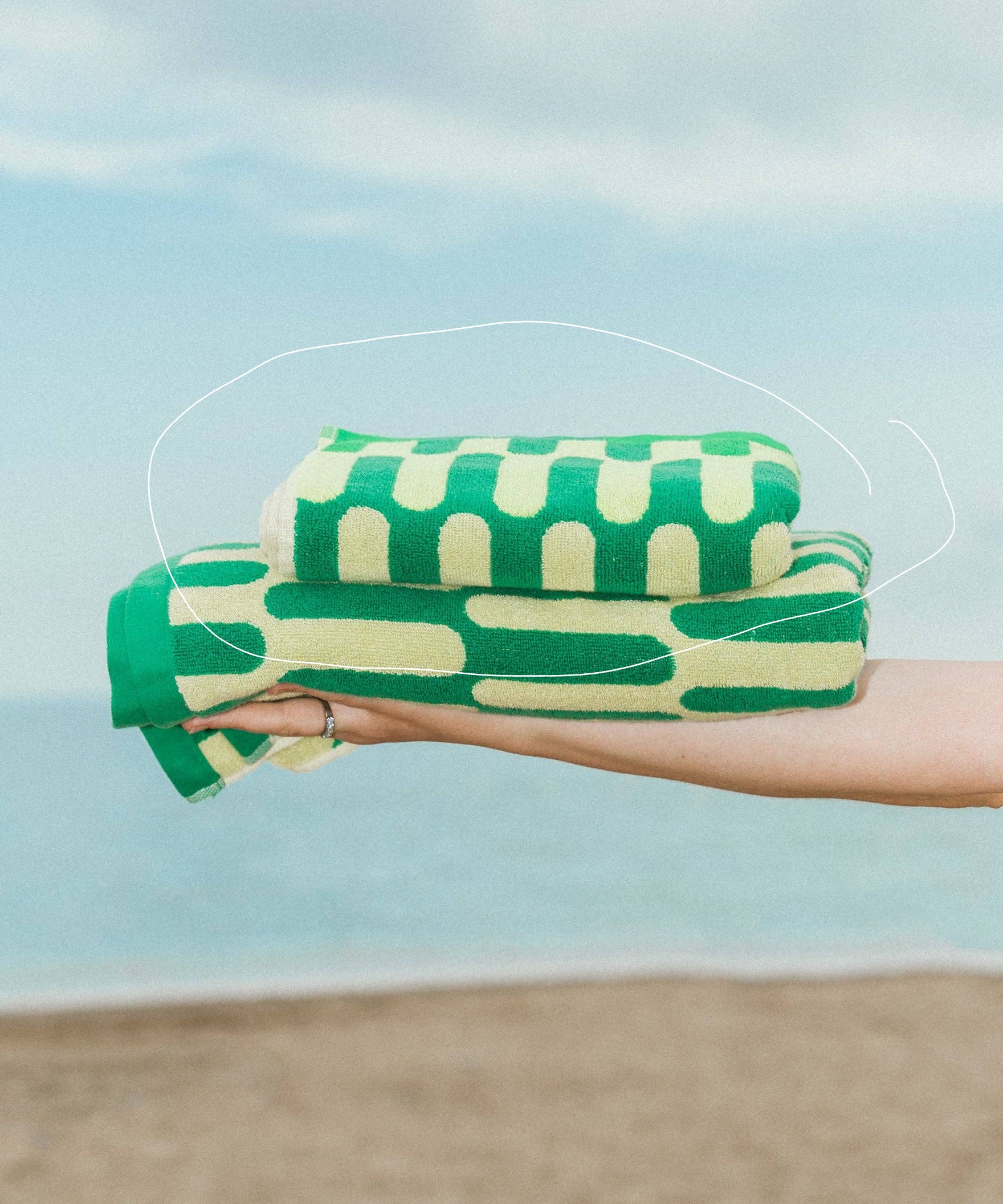Paseo Towel: Hand Towel - ROSA ECK Concept Store