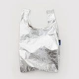 BABY BAGGU Einkaufstasche • Chrome Metallic