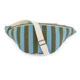 BANANA BAG Bauchtasche • Stripes Olive/Blue