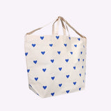 Große Tragetasche • Herzen Blau