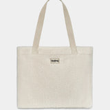 CLAUDE Einkaufstasche • Teddy Weiß