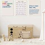 DU BIST STARK 50x70cm Poster