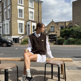 Merino Weste • Chocolate Brown