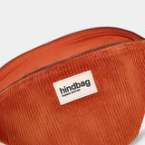 OLIVIA Bauchtasche • Cord Ziegelrot