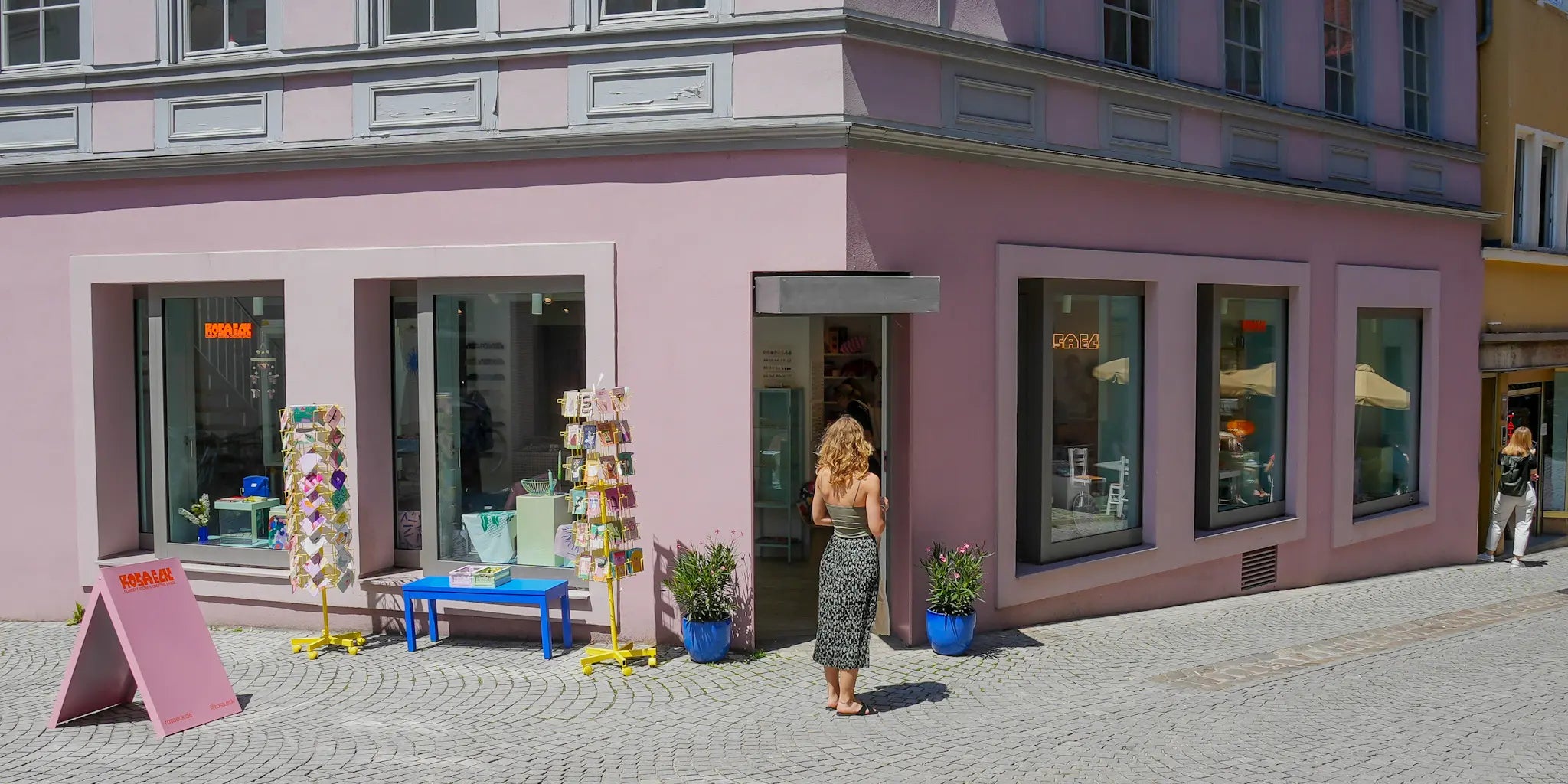 Bild vom Laden ROSA ECK Concept Store in der Tübinger Innenstadt