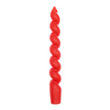 Spiralkerze (18,5 cm) • Rot