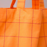Tragetasche aus Baumwolle • Orange / Rot