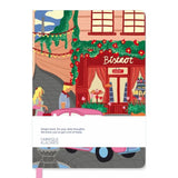 A-Journal - À LA CARTE Notizbuch (A5) • Paris - ROSA ECK