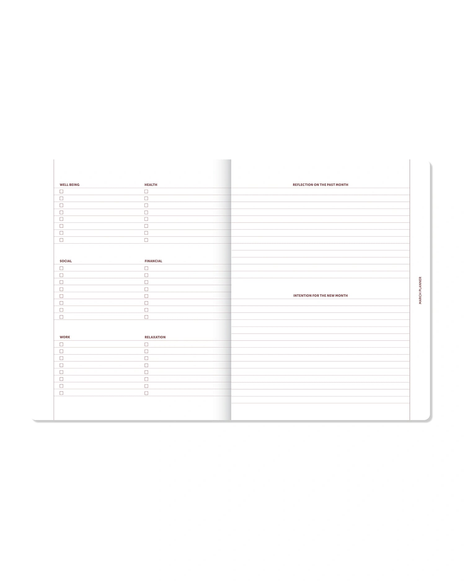 A-Journal - A-PLANNER Terminplaner für 2027 • Pink Linen - ROSA ECK