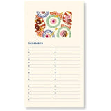 A - Journal - BIRTHDAY CALENDER Geburtstagskalender • Palmtree Checkered - Kalender - ROSA ECK Concept Store