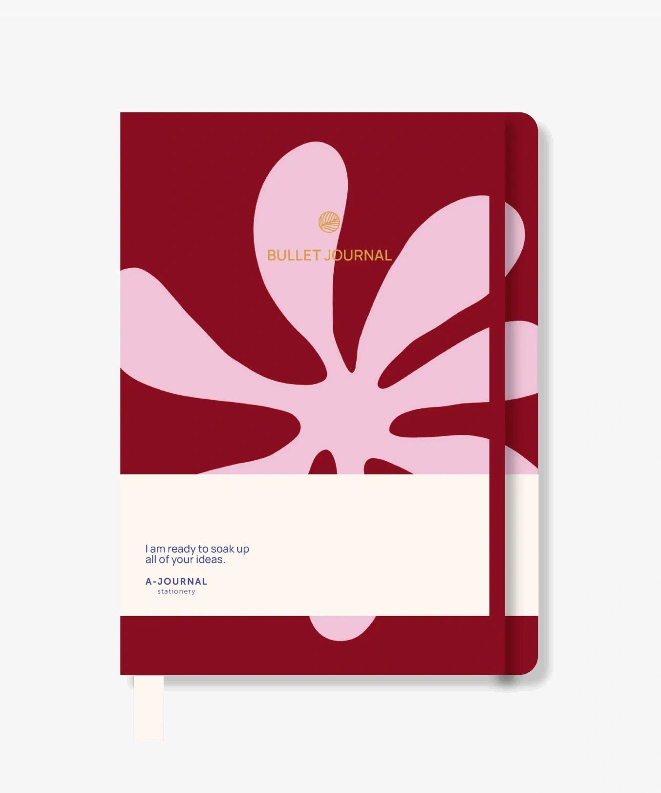 A - Journal - BULLET JOURNAL Notizbuch • Abstract Pink - ROSA ECK