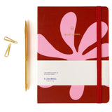 A - Journal - BULLET JOURNAL Notizbuch • Abstract Pink - ROSA ECK