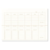 DESK PLANNER Schreibtischplaner • Leinen