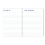 DIARY Tagebuch für 2026/2027 • Stripes Lavender Blue