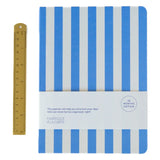 DIARY Tagebuch für 2026/2027 • Stripes Lavender Blue