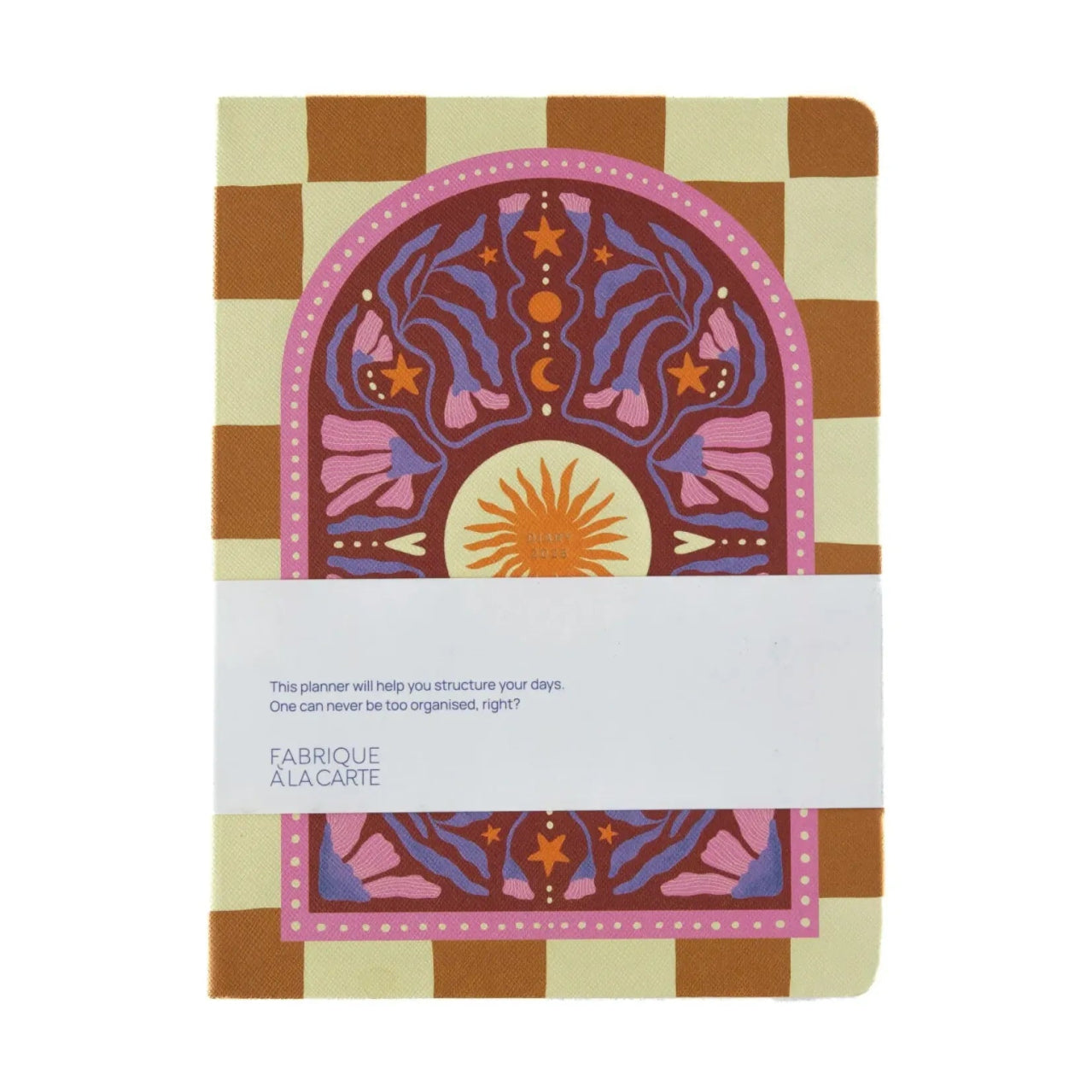 A - Journal - DIARY 2026 Tagebuch • Checkered Sun - Tagebuch - ROSA ECK Concept Store