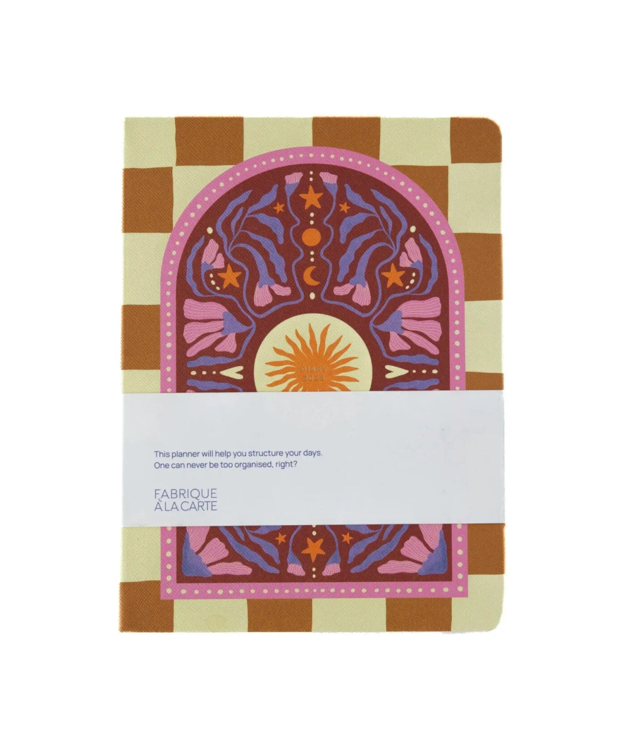 A - Journal - DIARY 2026 Tagebuch • Checkered Sun - Tagebuch - ROSA ECK Concept Store