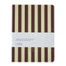 A - Journal - DIARY 2026 Tagebuch • Stripes Brown - Tagebuch - ROSA ECK Concept Store