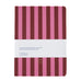 A - Journal - DIARY 2026 Tagebuch • Stripes Pink Red - Tagebuch - ROSA ECK Concept Store